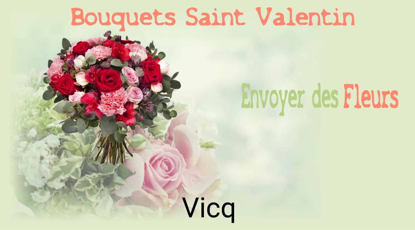 Roses de Saint-Valentin livrées à Vicq